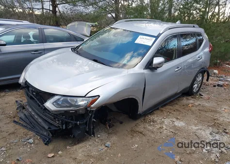 2019 Nissan Rogue Sv z USA, uszkodzony, nr VIN JN8AT2MV4KW380526